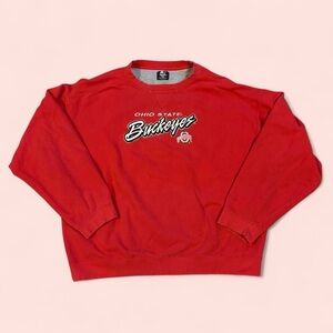 Vintage Starter Ohio State Buckeyes Crewneck Sweatshirt